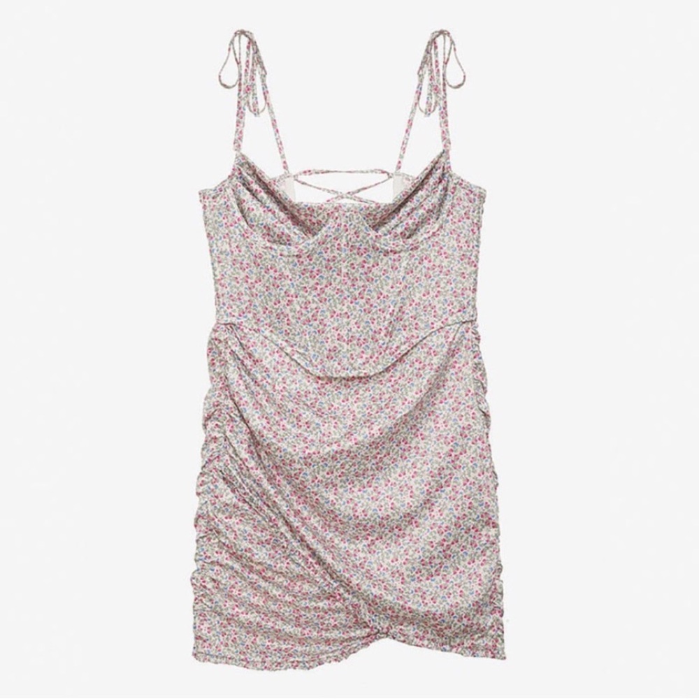 NWT For Love & Lemons Baby Butterfly Slip Dress Summer 2023 Collection Size M